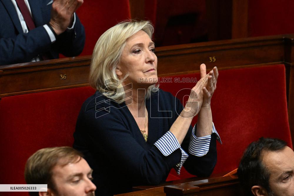 Session of Questions to The Government - Paris