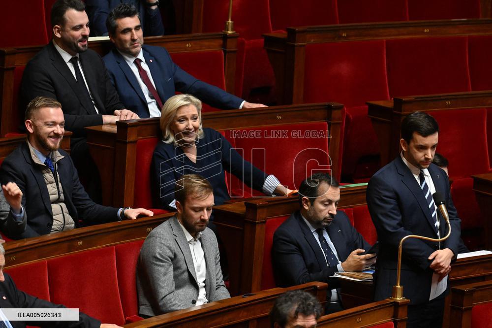 Session of Questions to The Government - Paris
