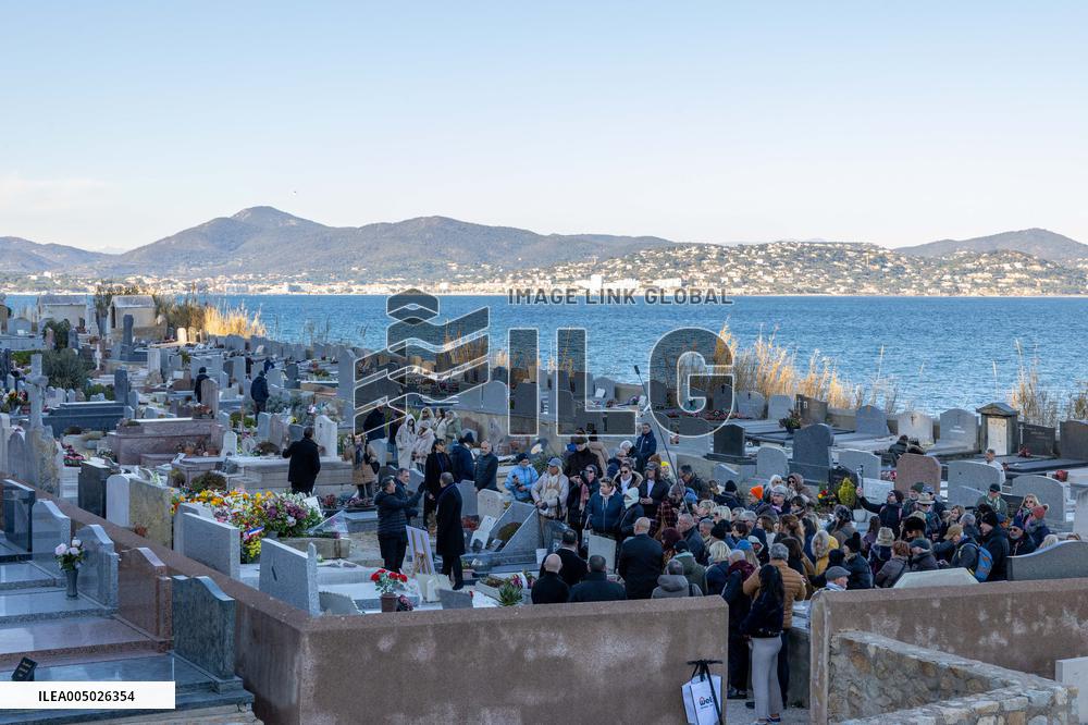 Brigitte Bardot's Grave at The Marine Cemetery - Saint-Tropez