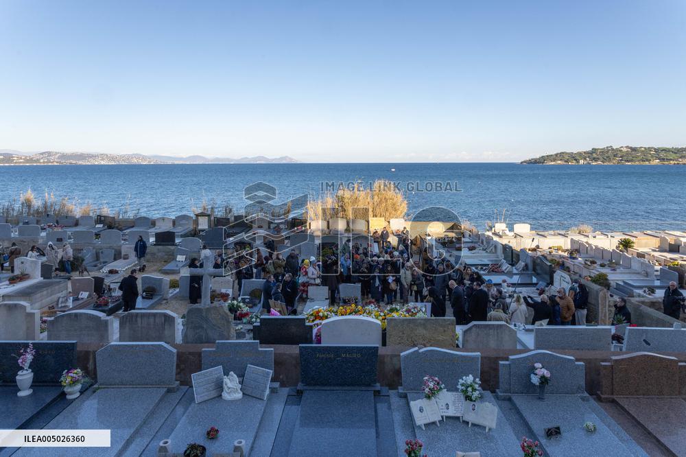 Brigitte Bardot's Grave at The Marine Cemetery - Saint-Tropez