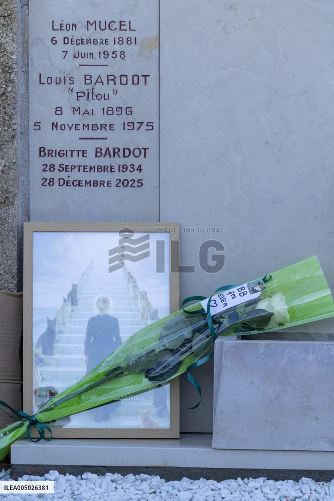 Brigitte Bardot's Grave at The Marine Cemetery - Saint-Tropez