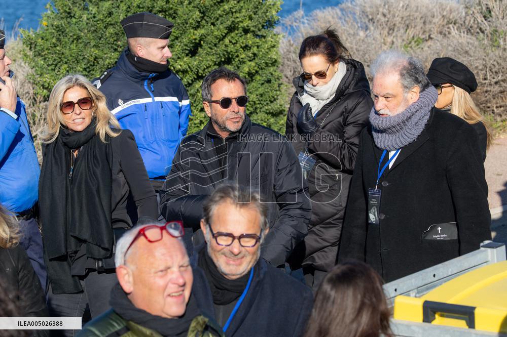 Public Tribute to Brigitte Bardot at The Pre Des Pecheurs - Saint-Tropez