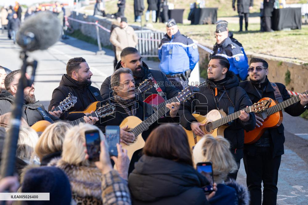 Public Tribute to Brigitte Bardot at The Pre Des Pecheurs - Saint-Tropez