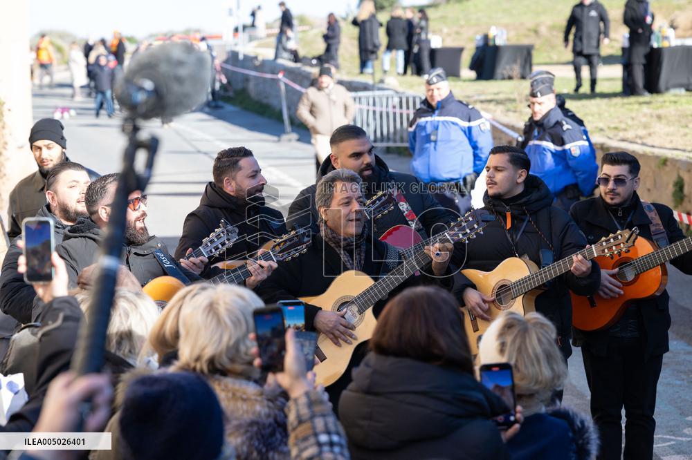 Public Tribute to Brigitte Bardot at The Pre Des Pecheurs - Saint-Tropez