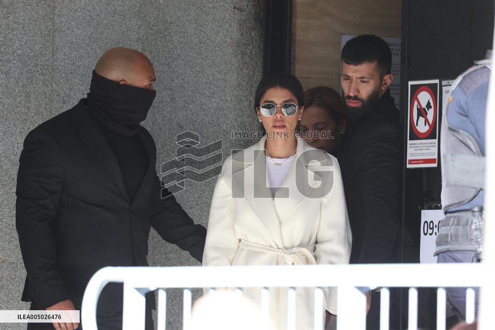 Ilia Topuria and His Ex-Wife in Court - Spain