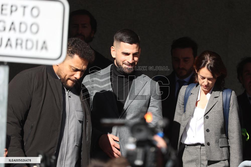 Ilia Topuria and His Ex-Wife in Court - Spain