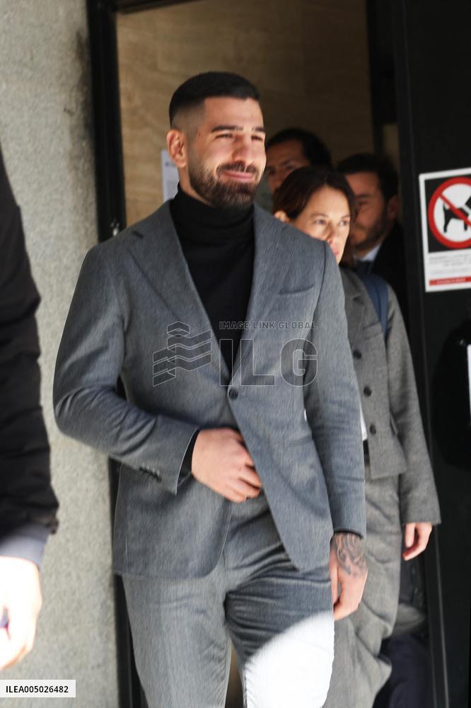 Ilia Topuria and His Ex-Wife in Court - Spain