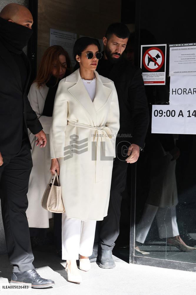 Ilia Topuria and His Ex-Wife in Court - Spain