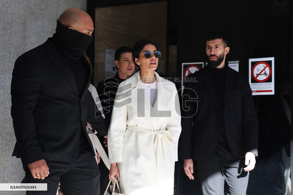 Ilia Topuria and His Ex-Wife in Court - Spain