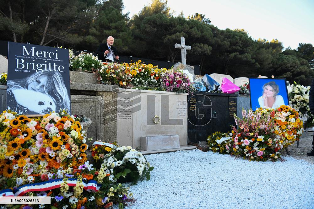 Brigitte Bardot's Grave at The Marine Cemetery - Saint-Tropez