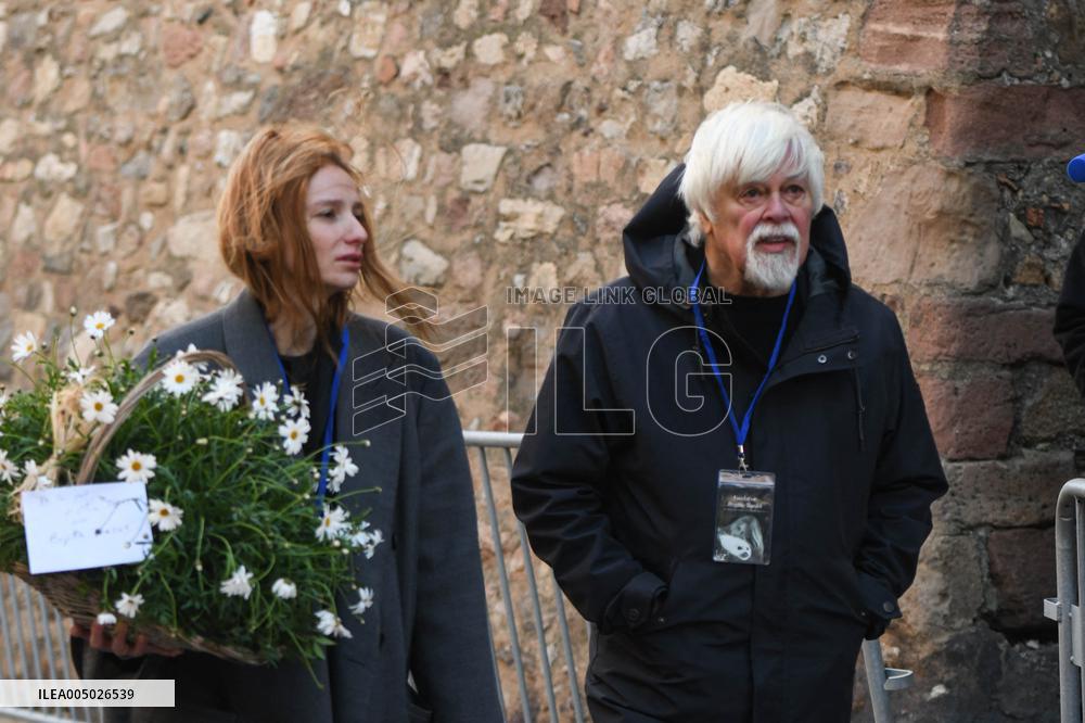 Brigitte Bardot Funeral - Saint-Tropez