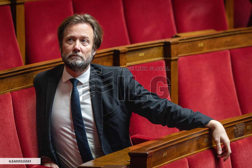 Session of Questions to the Government at The National Assembly - Paris AJ