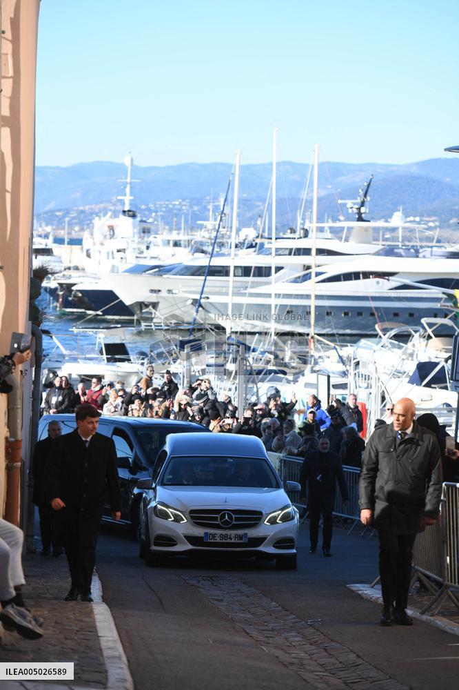 Brigitte Bardot Funeral - Saint-Tropez