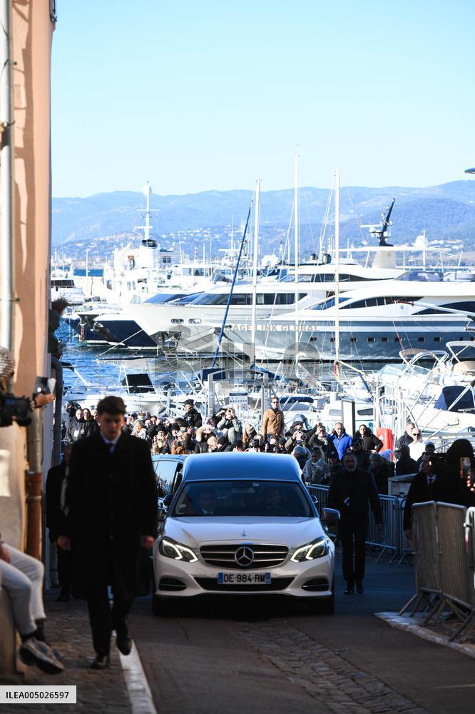 Brigitte Bardot Funeral - Saint-Tropez