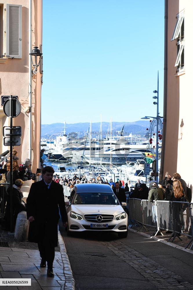 Brigitte Bardot Funeral - Saint-Tropez