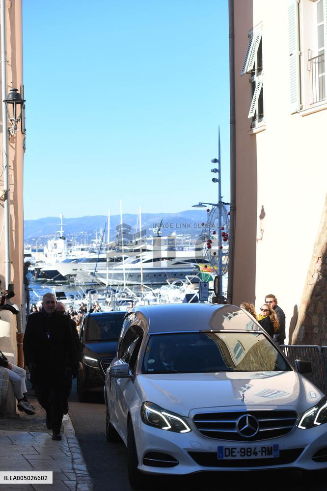 Brigitte Bardot Funeral - Saint-Tropez