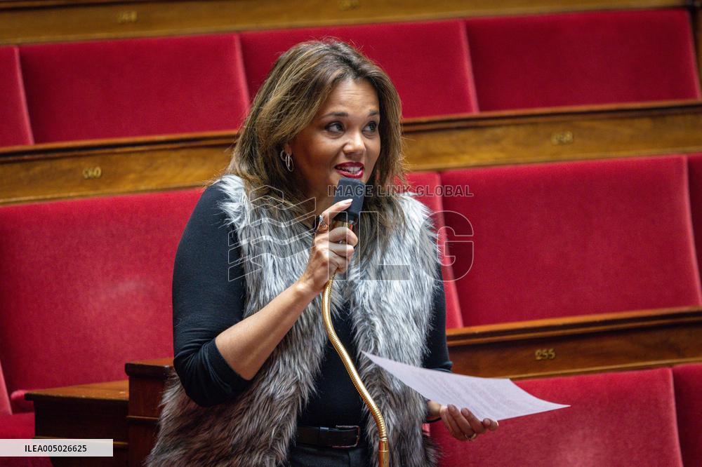 Session of Questions to the Government at The National Assembly - Paris AJ