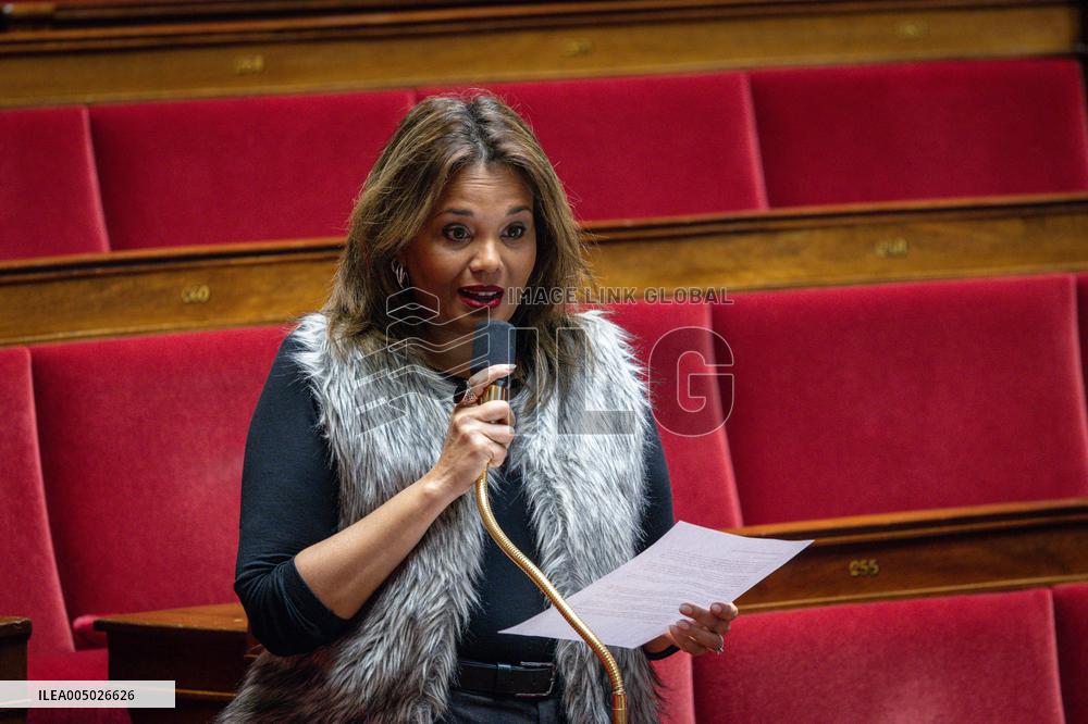 Session of Questions to the Government at The National Assembly - Paris AJ