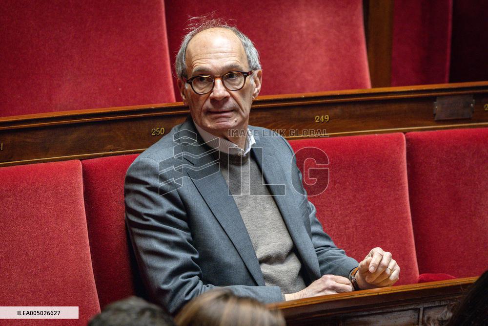 Session of Questions to the Government at The National Assembly - Paris AJ