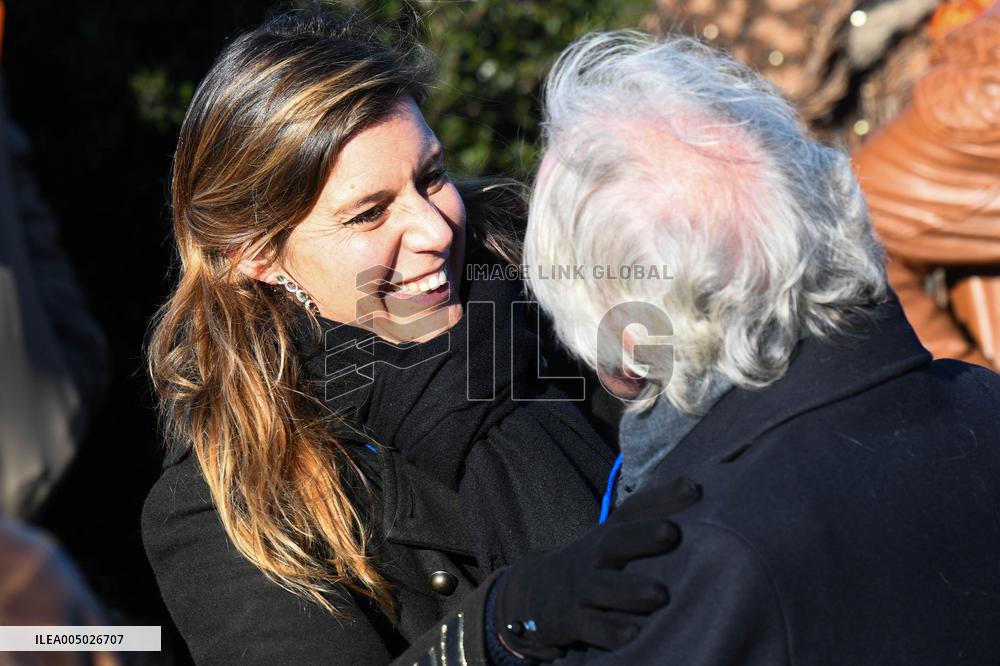 Public Tribute to Brigitte Bardot at The Pre Des Pecheurs - Saint-Tropez