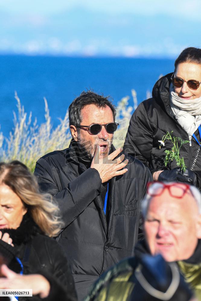 Public Tribute to Brigitte Bardot at The Pre Des Pecheurs - Saint-Tropez