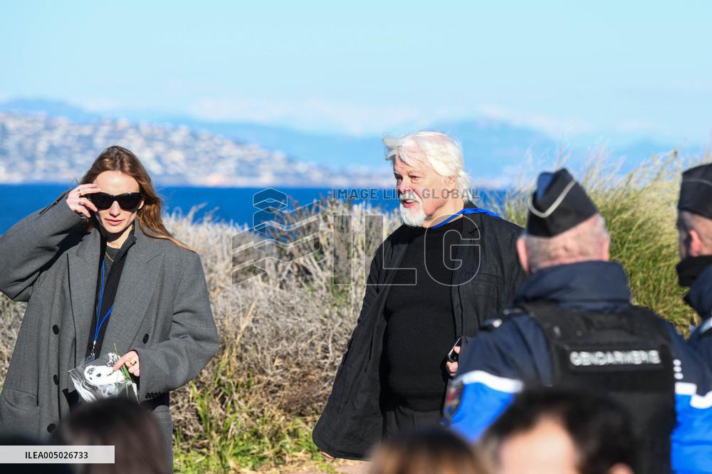 Public Tribute to Brigitte Bardot at The Pre Des Pecheurs - Saint-Tropez