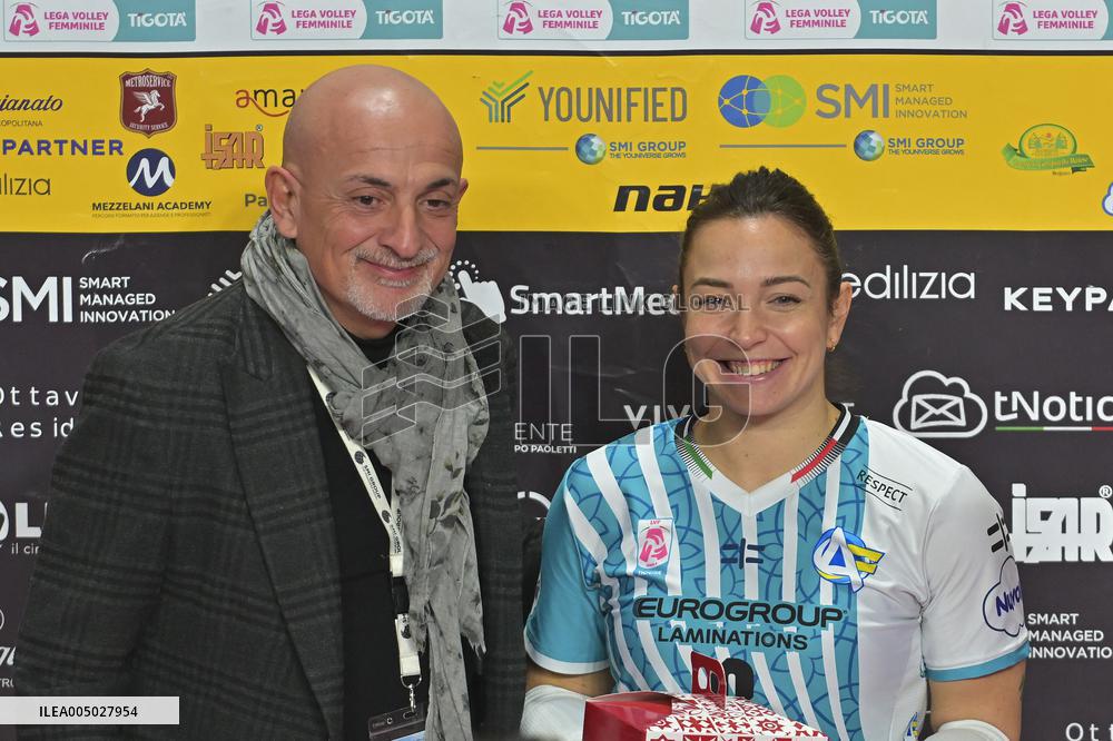 VOLLEY - Evento - Coppa Italia A2 Femminile - SMI Roma Volley vs Nuvoli Altafratte Padova