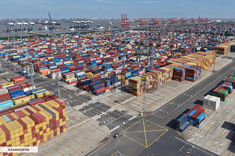 Shanghai Port Container Throughput