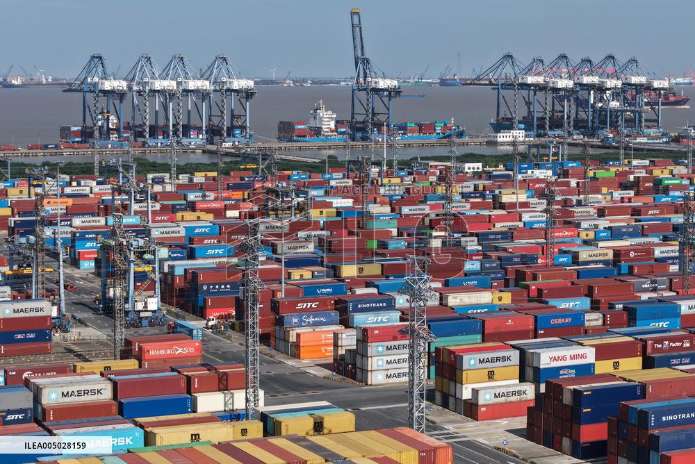 Shanghai Port Container Throughput