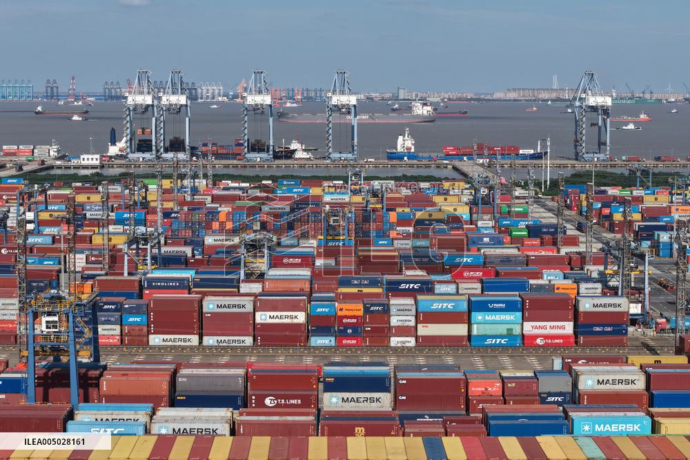 Shanghai Port Container Throughput