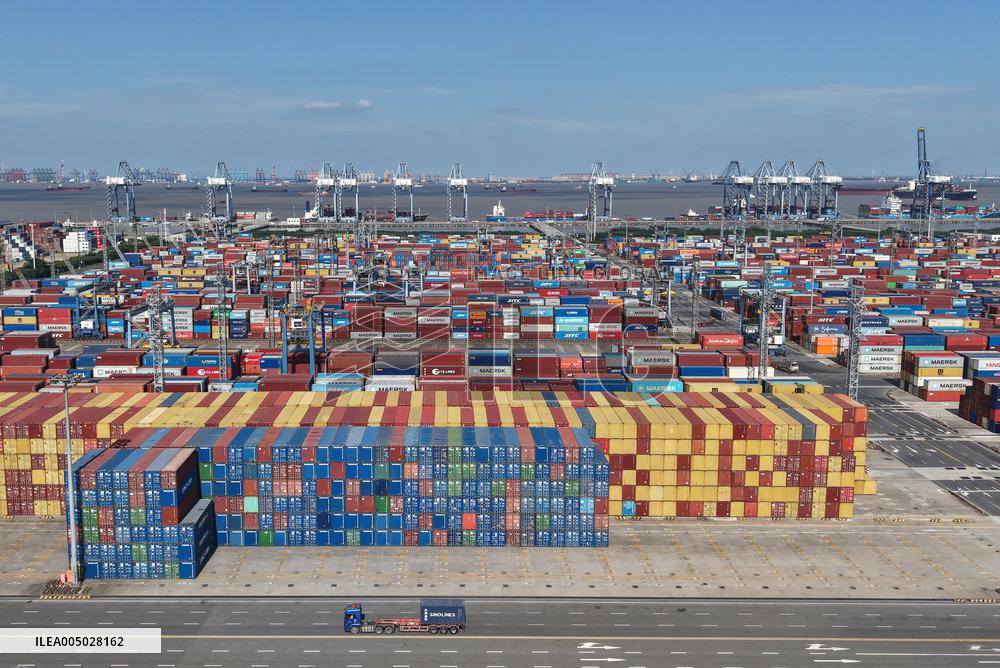 Shanghai Port Container Throughput
