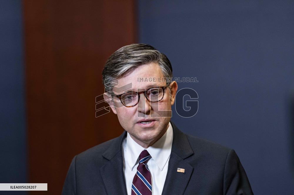 DC: Speaker Mike Johnson Speaks To Reporters after classified hearing on on the Venezuela operation