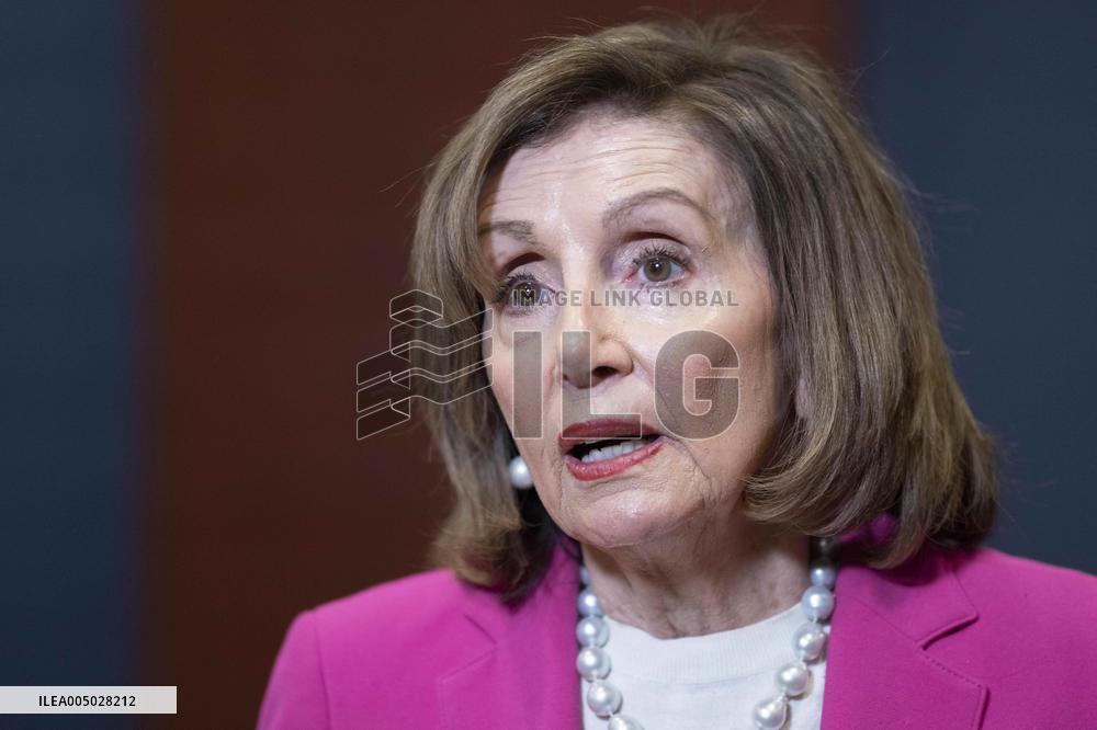 DC: Former Speaker Nancy Pelosi Speaks To Reporters after classified hearing on on the Venezuela operation