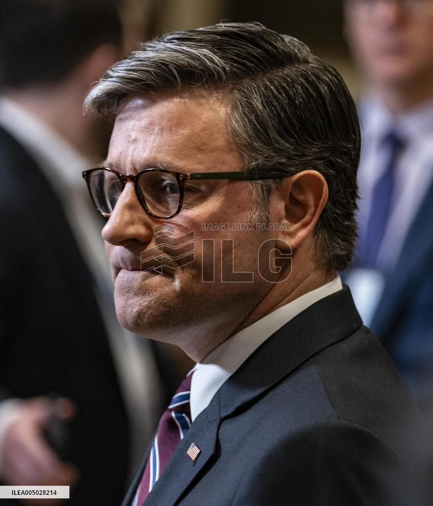 DC: Speaker Mike Johnson Speaks To Reporters after classified hearing on on the Venezuela operation