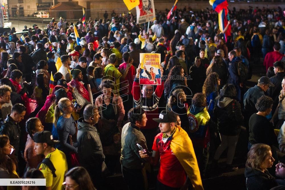 Colombian President Petro Rally to Defend National Sovereignty