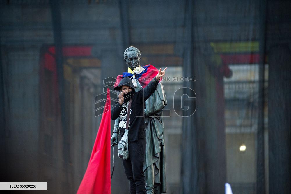 Colombian President Petro Rally to Defend National Sovereignty