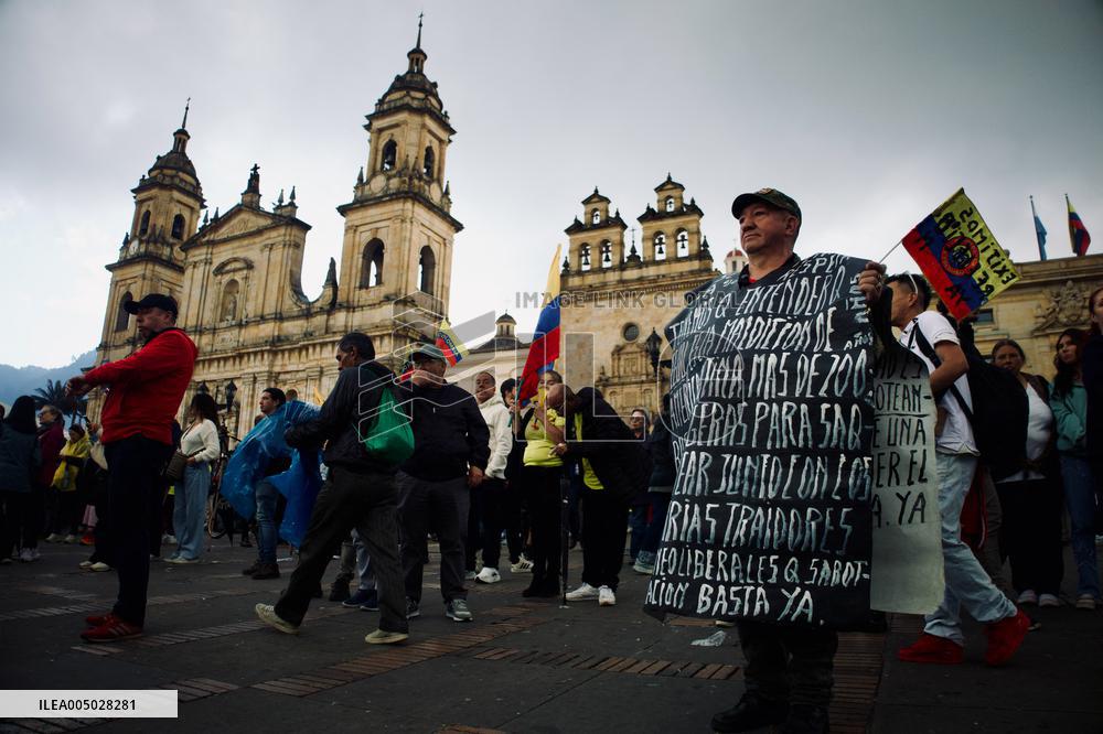 Colombian President Petro Rally to Defend National Sovereignty
