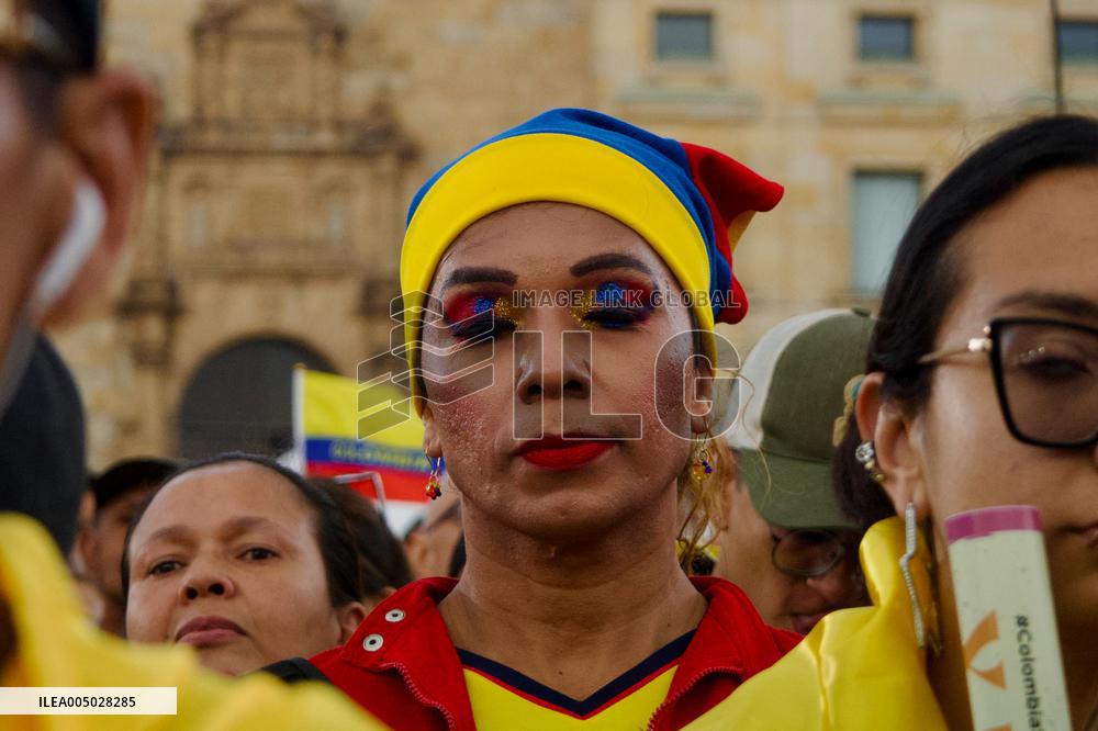 Colombian President Petro Rally to Defend National Sovereignty
