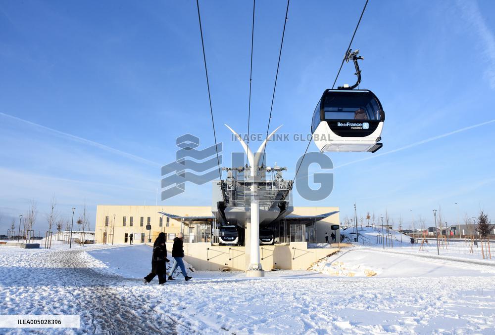 CAbale Car Illustration - Creteil