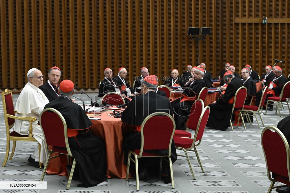 Pope Leo XIV Opens Extraordinary Consistory - Vatican