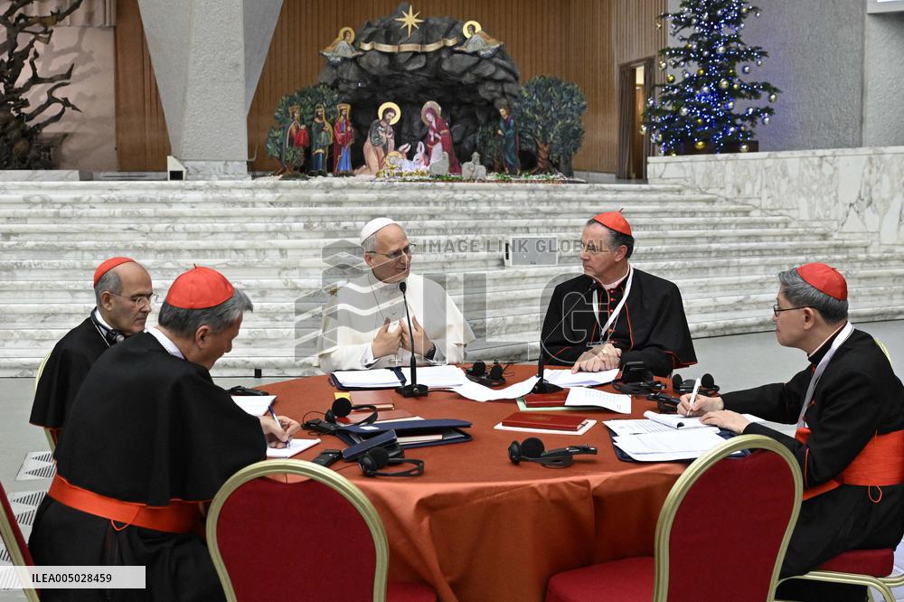 Pope Leo XIV Opens Extraordinary Consistory - Vatican