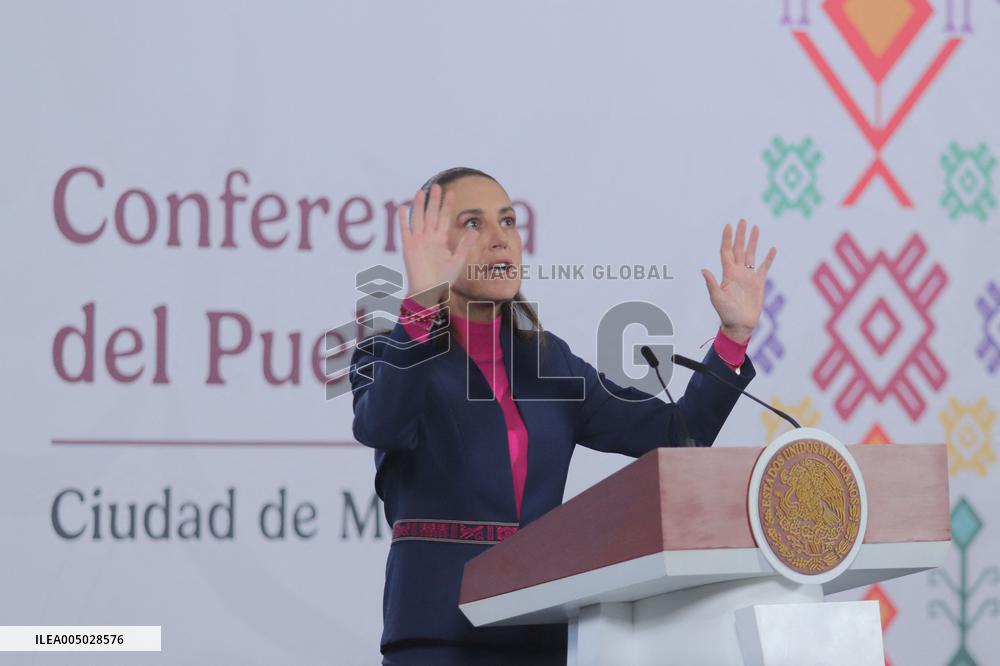 President Claudia Sheinbaum Press Conference - Mexico