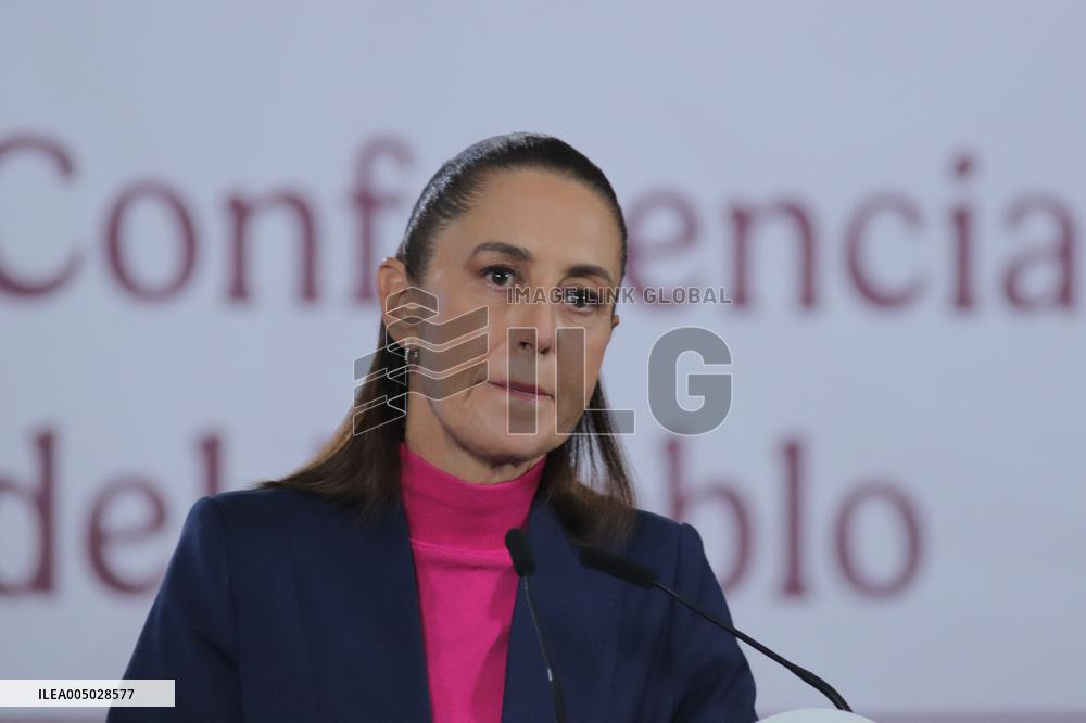 President Claudia Sheinbaum Press Conference - Mexico