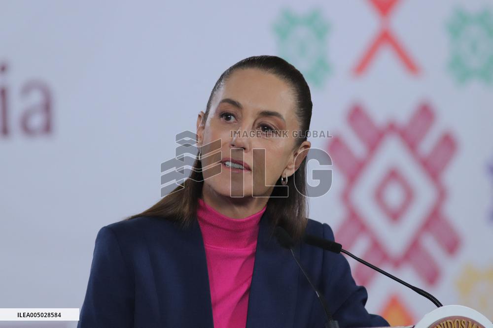 President Claudia Sheinbaum Press Conference - Mexico