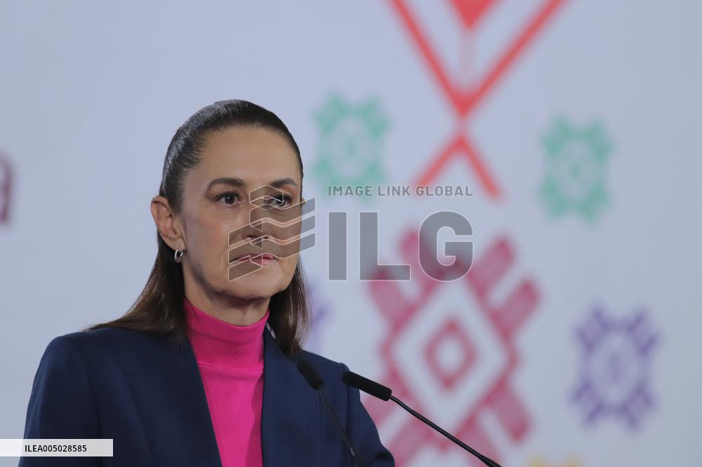 President Claudia Sheinbaum Press Conference - Mexico