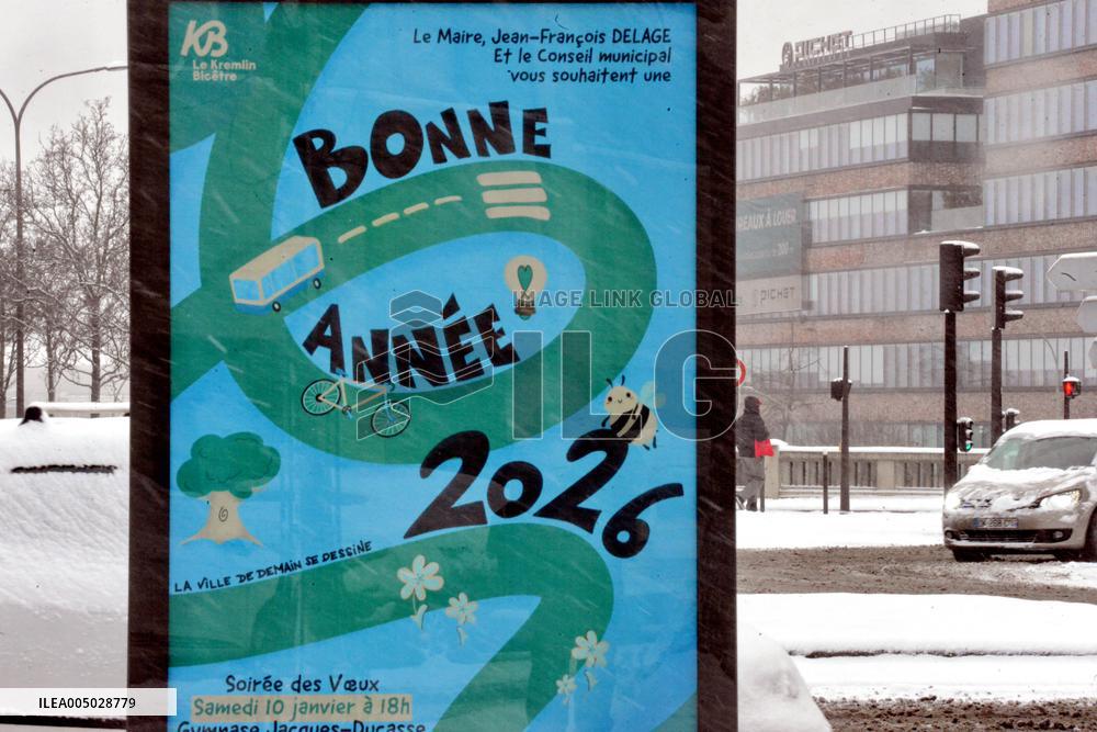 Paris Under The Snow - Paris