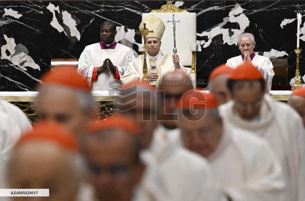 Pope Leo XIV Leads Mass During The Extraordinary Consistory - Vatican