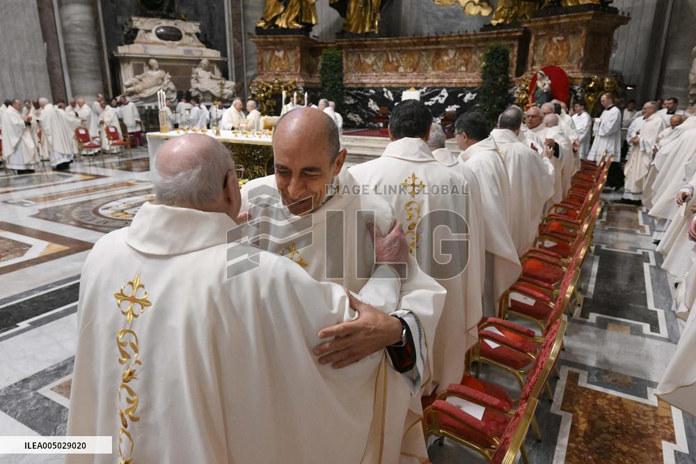 Pope Leo XIV Leads Mass During The Extraordinary Consistory - Vatican
