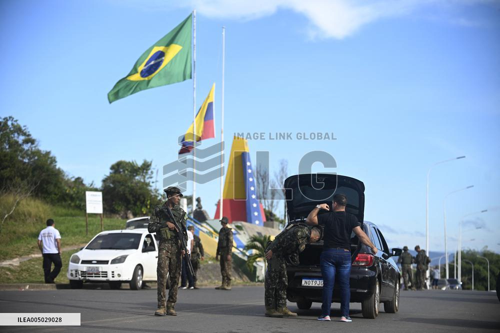 Border Between Brazil and Venezuela
