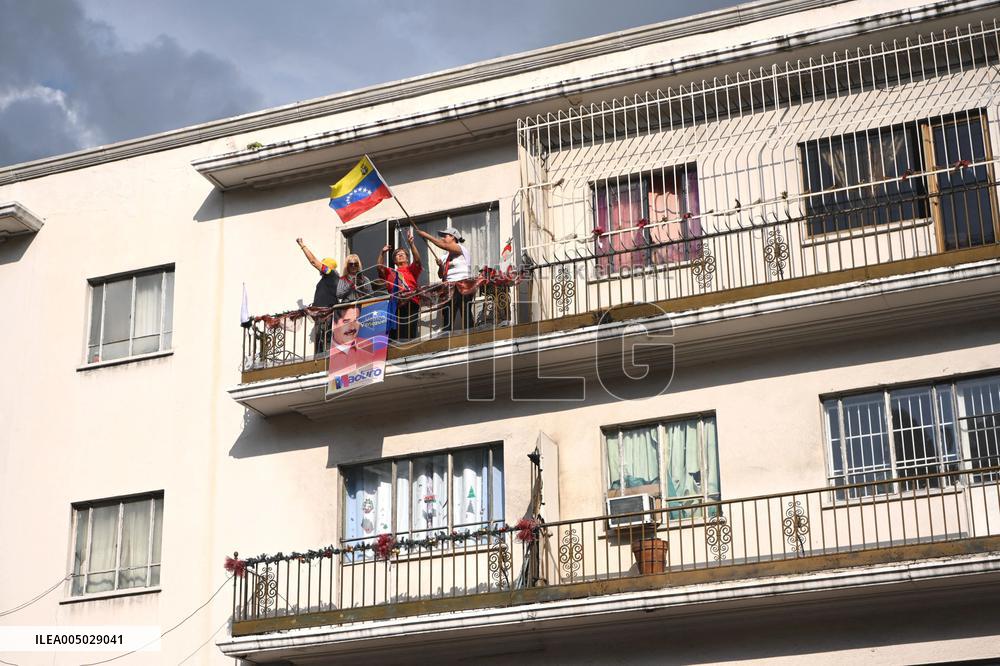 Rally in Support of President Maduro - Caracas